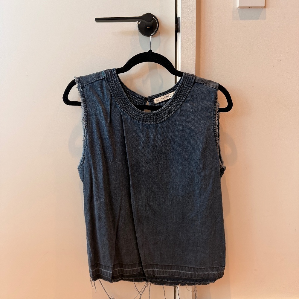 Rag & Bone Soft Denim Tank Top - S